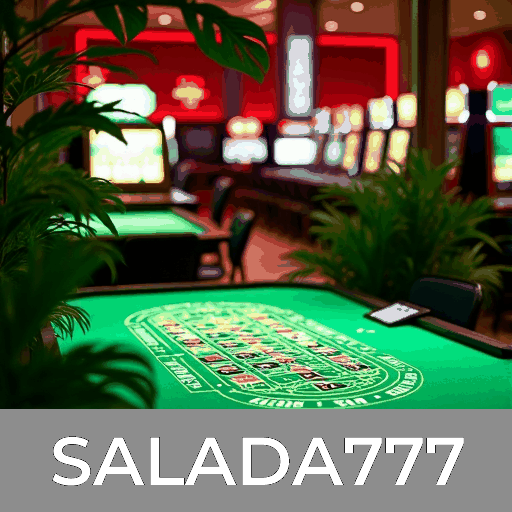 SALADA777: Slots com jackpot, Mesas estratégicas e Real Dealer